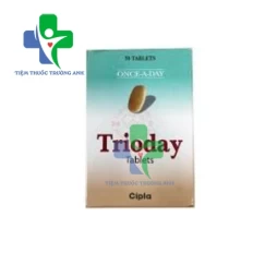 Trioday (Tablets) Cipla - Thuốc điều trị nhiễm HIV